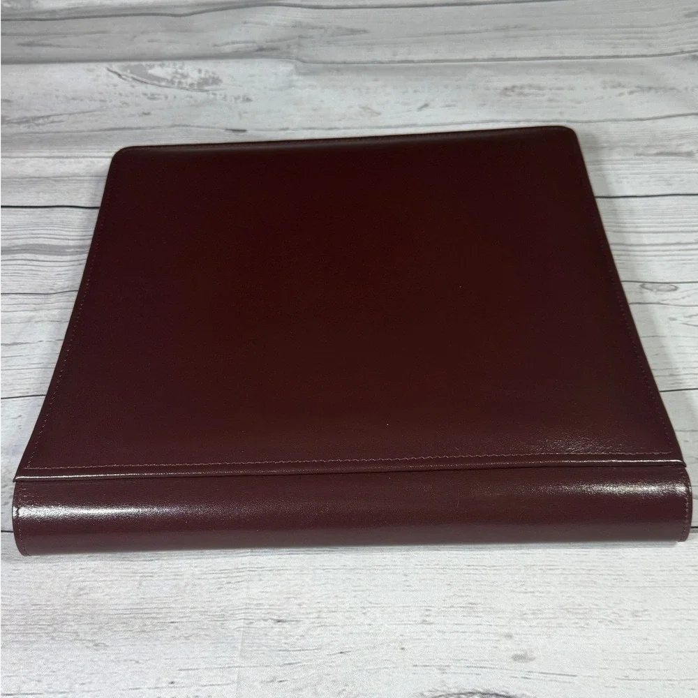 Raika Leather Photo Album Wine Genuine Cowhide Handcrafted USA RY 105-F